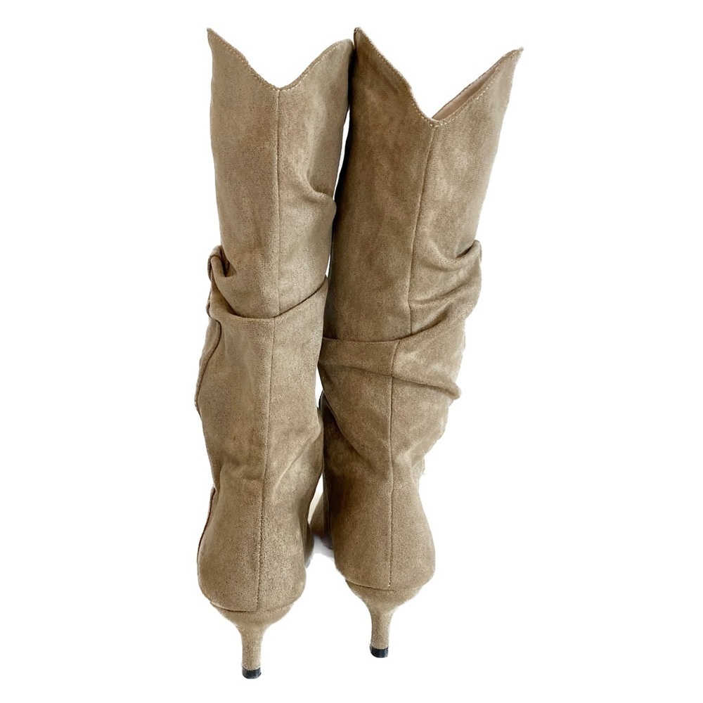 Source Unknown Tan Heeled Boots - image 5